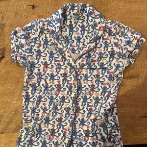 Dallas Roller Rabbit Pajama Set